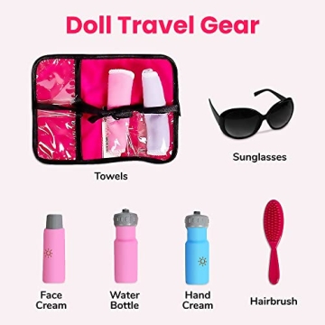 Beverly Hills Doll 18 Inch Travel Accessories Set