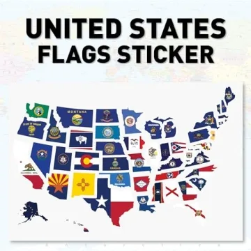 Flags of The World Stickers Set for Teachers and Students