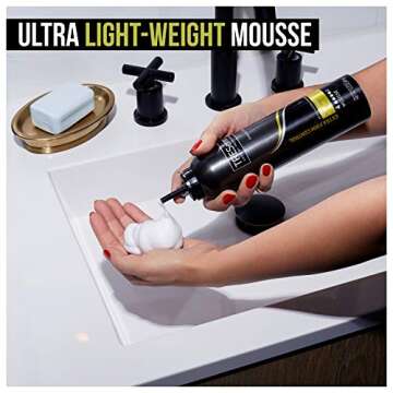 TRESemmé TRES Two Extra Hold Styling Mousse for All Day Humidity Resistance, Extra Firm Control - 15 oz