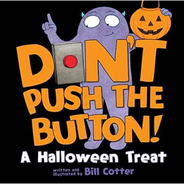 Don't Push the Button Halloween Treat Interactive Book