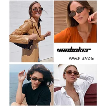 VANLINKER 90s Retro Polarized Sunglasses for All