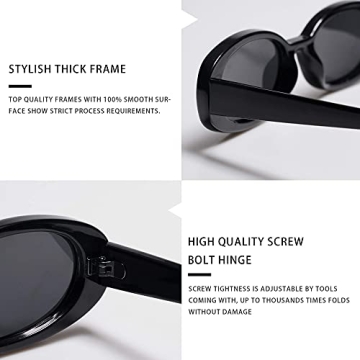 VANLINKER 90s Retro Polarized Sunglasses for All