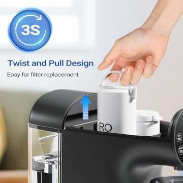 Ecoviva RO Countertop Water Filter - Pure & Convenient