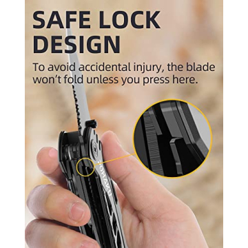 Pohaku Multitool Knife 13 in 1 Portable Multi Tool