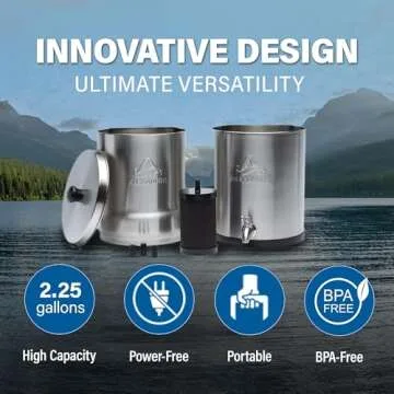 Alexapure Pro Stainless Steel Filtration System 200 Gallon