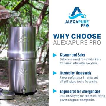 Alexapure Pro Stainless Steel Filtration System 200 Gallon