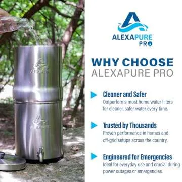 Alexapure Pro Stainless Steel Filtration System 200 Gallon