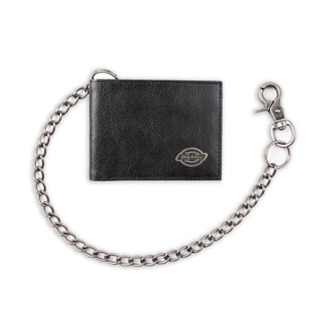Dickies Men's Bifold Wallet with ID Window and Credit Card Pockets
