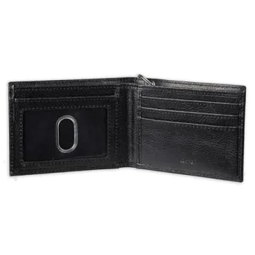 Dickies Men's Bifold Wallet with ID Window and Credit Card Pockets