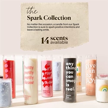Paddywax Spark Collection Candle - Pink Peony Coconut