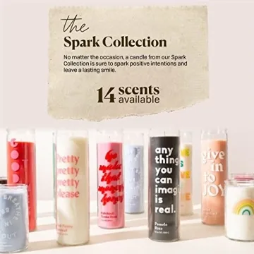Paddywax Spark Collection Candle - Pink Peony Coconut