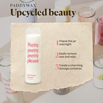 Paddywax Spark Collection Candle - Pink Peony Coconut