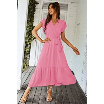 Stylish PRETTYGARDEN Summer Floral Maxi Dress for Women