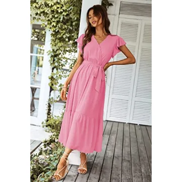 Stylish PRETTYGARDEN Summer Floral Maxi Dress for Women