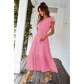 Stylish PRETTYGARDEN Summer Floral Maxi Dress for Women