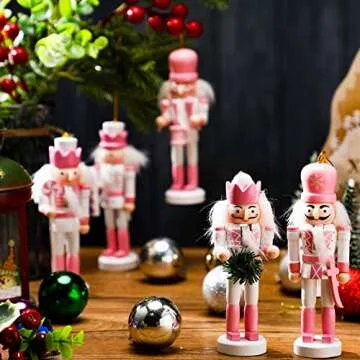 Amyhill 5 Pcs Nutcracker Ornaments - Perfect Holiday Decor