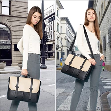 Stylish LOVEVOOK Laptop Bag for Women Up to 15.6 Inches