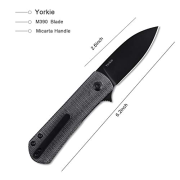 Kizer Yorkie Lightweight EDC Pocket Knife with M390 Blade