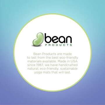 Bean Products Yoga Mat 1/4"x72" Extra Thick 14 Colors Non-Toxic Phthalate Free Clean PVC (TM) Hot Pink