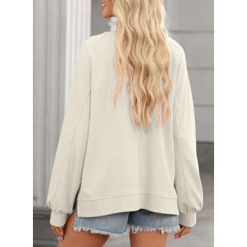 Dokotoo Women's Long Sleeve Tunic Tops - Comfy & Stylish