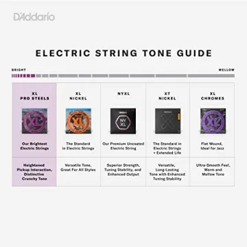 D'Addario XL ProSteels Electric Guitar Strings for Brighter Tone