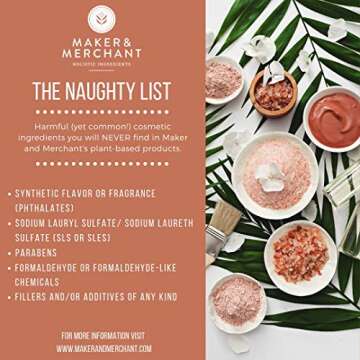 Fair Trade Certified Organic Unrefined Shea Butter (1 lb)- Perfect for DIY Skincare, Soap Making, Moisturizing Dry Skin and Hair by Maker and Merchant