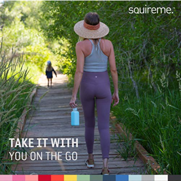 SQUIREME Y1 Eco-Friendly Borosilicate Glass Water Bottle