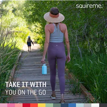 SQUIREME Y1 Eco-Friendly Borosilicate Glass Water Bottle