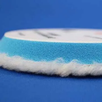 Rupes BigFoot Coarse Wool Polishing Pad for Perfect Finishes