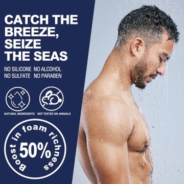 Men's Bath and Body Gift Set with Ocean Freshness
