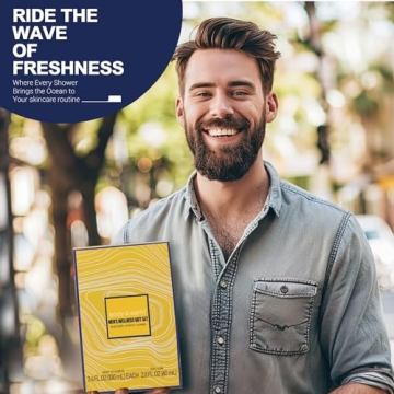 Men's Bath and Body Gift Set with Ocean Freshness