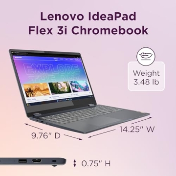 Lenovo IdeaPad Flex 3i Chromebook - 15.6" FHD Display