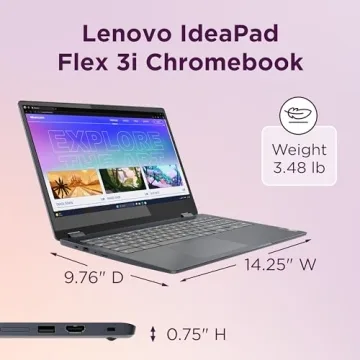 Lenovo IdeaPad Flex 3i Chromebook - 15.6" FHD Display