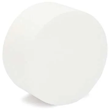 Bright Creations Round Foam Cake Dummy Set, 4 Tiers for Display, Arts and Crafts (White)