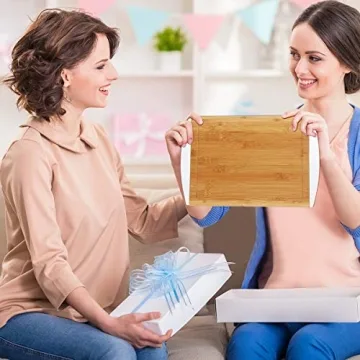 Organic Bamboo Chopping Board with Removable Trays