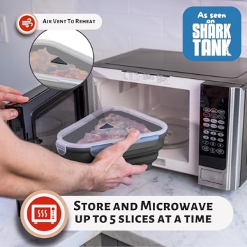 Perfect Pizza Pack™ - 5 Tray Storage Solution