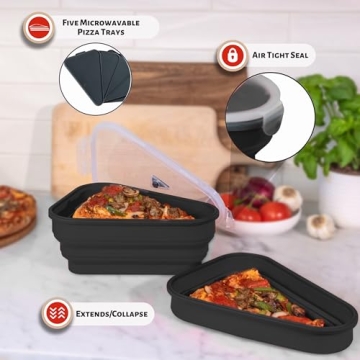 Perfect Pizza Pack™ - 5 Tray Storage Solution