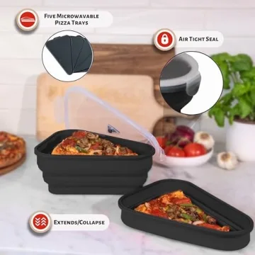 Perfect Pizza Pack™ - 5 Tray Storage Solution