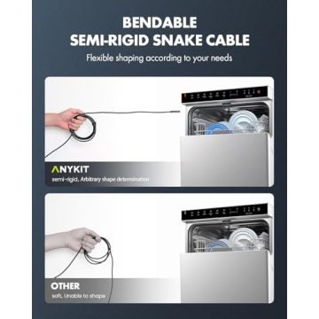Anykit Endoscope Camera with Adjustable LED Lights