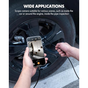 Anykit Endoscope Camera with Adjustable LED Lights