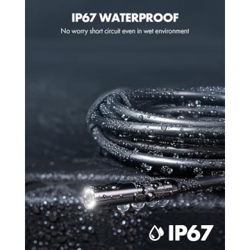 Anykit Endoscope Camera with Adjustable LED Lights