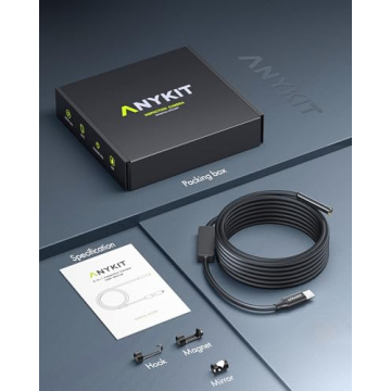 Anykit Endoscope Camera with Adjustable LED Lights