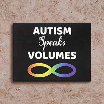 Autism Awareness Gifts - JennyGems Handmade Wood Sign