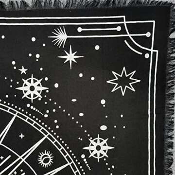 Elegant Altar Cloth Tarot Table Napkins for Decor