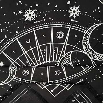Elegant Altar Cloth Tarot Table Napkins for Decor