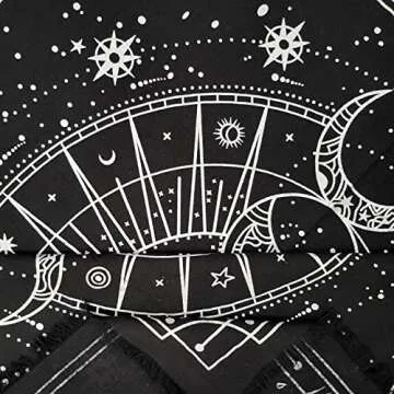 Elegant Altar Cloth Tarot Table Napkins for Decor