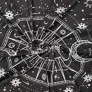 Elegant Altar Cloth Tarot Table Napkins for Decor