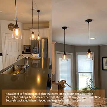 Pathson Retro Pendant Light - Adjustable Vintage Style