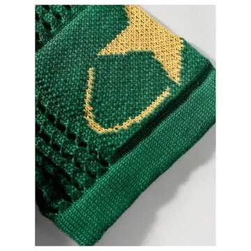 BEAUDRM Women's Y2K Jersey Shirts Oversized Number Crochet Hollow Out Jersey Tee Sweater Crew Neck Short Sleeve Knit T Shirts Green Large