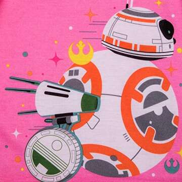 Cute STAR WARS BB-8 & D-O Sleep Set for Kids